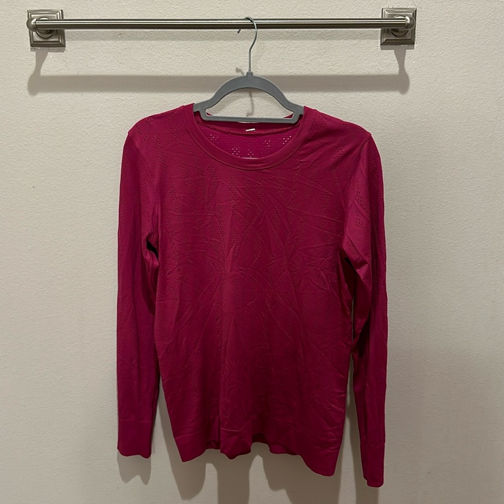 EUC Lululemon Swiftly Long Sleeve Top